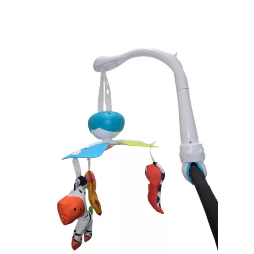 Moonlight zenélő forgó állatokkal fiús kék