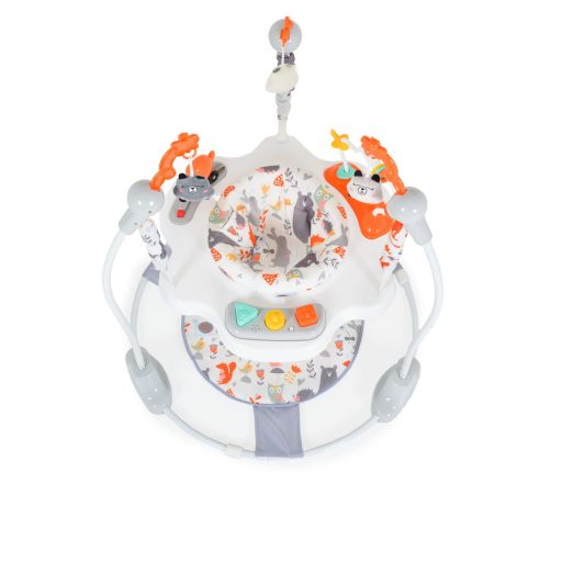 Moni magic fun baba ugráló pasztel játékkal narancs