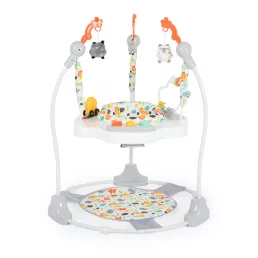 Moni magic fun baba ugráló pasztel játékkal szürke
