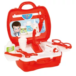 Pilsan doktor bőrönd piros