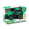 Polesie toys 91222 lendkerekes, hátrahúzós traktor zöld