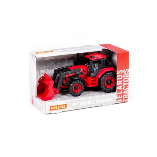 Polesie toys 91864 tolólapátos traktor piros