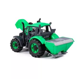 Polesie toys traktor vetőgép zöld