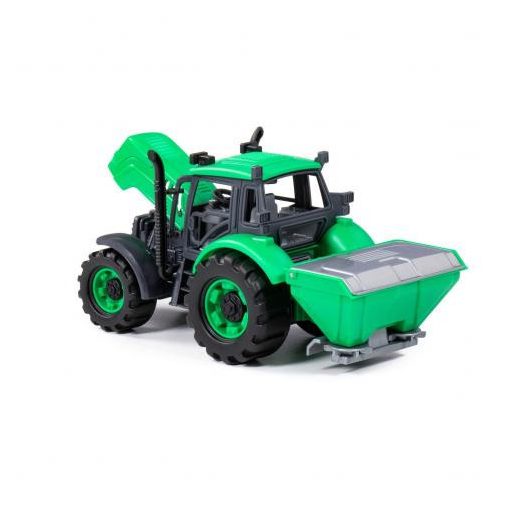 Polesie toys traktor vetőgép zöld