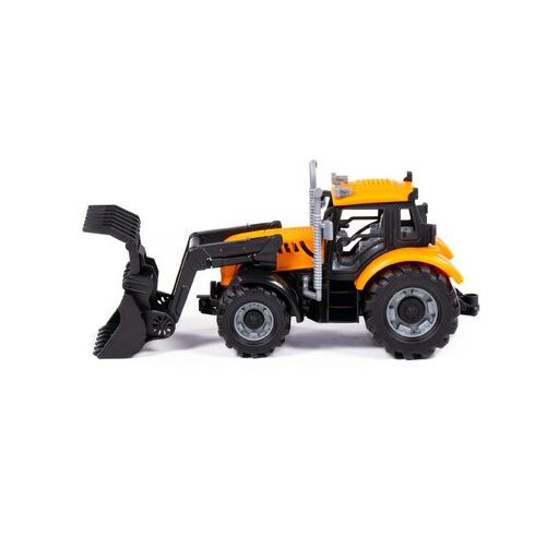 Polesie progress farm traktor 24 cm fekete/sárga