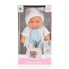 Moni toys baba 20 cm 6126 fehér/kék