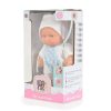 Moni toys baba 20 cm 6126 fehér/kék