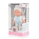 Moni toys baba 20 cm 6126 fehér/kék