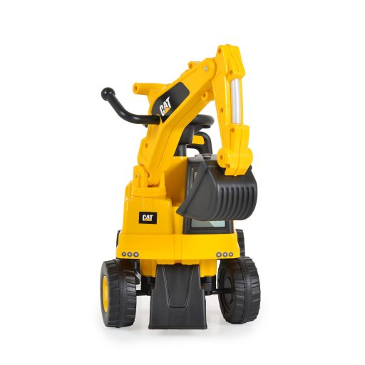 Cat új ráülős homlokrakodógép kanalas gémmel zenélő sárga