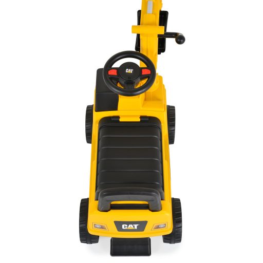 Cat új ráülős homlokrakodógép kanalas gémmel zenélő sárga