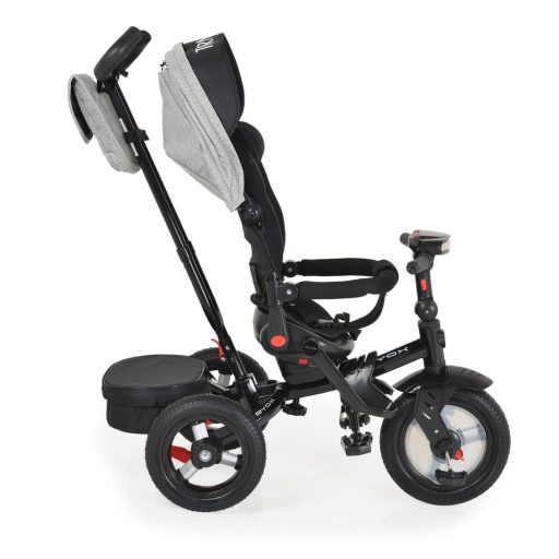 Byox tornado szülőkaros tricikli 25kg ig 360f forgatható vszürke