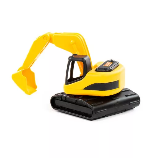 Polesie excavator homlokrakodó lánctalpas sárga
