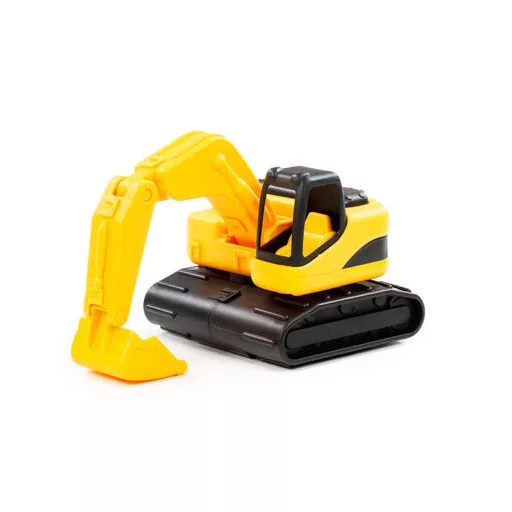 Polesie excavator homlokrakodó lánctalpas sárga