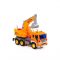 Polesie toys exkavátoros teherautó city sárga