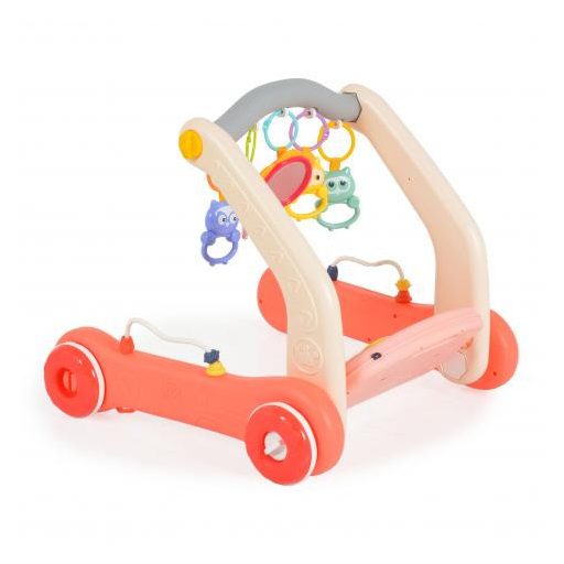 Moni music walker 2in1 járássegítő+játszószőnyeg pink