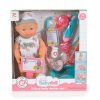 Tutu love baba 31 cmes baba doktor szett, hanggal szürke