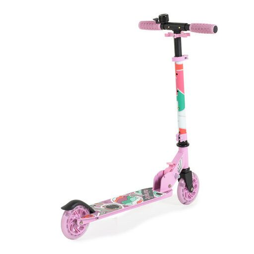 BYOX Miracle roller aluminium, 2kerekű, 50kgig pink