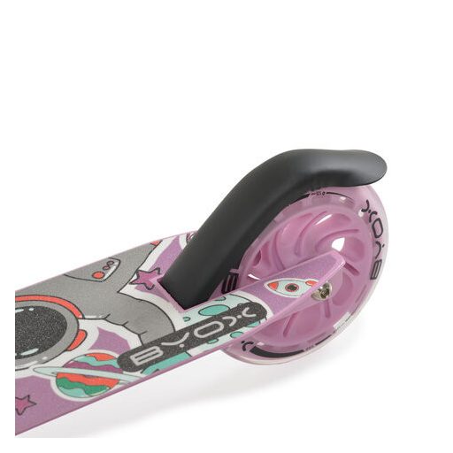 BYOX Miracle roller aluminium, 2kerekű, 50kgig pink