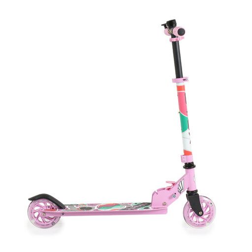 BYOX Miracle roller aluminium, 2kerekű, 50kgig pink