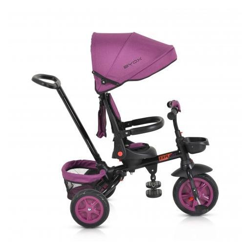 BYOX Explore tricikli összecsukható kormány lila