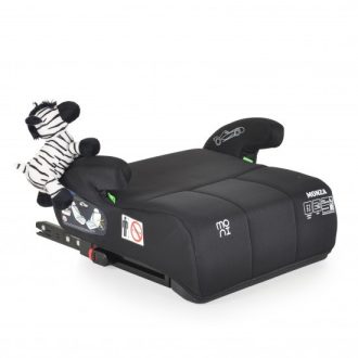 MONI Monza ülésmagasító isofix i-size 125-150cm fekete