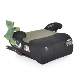 MONI Monza ülésmagasító isofix i-size 125-150cm zöld