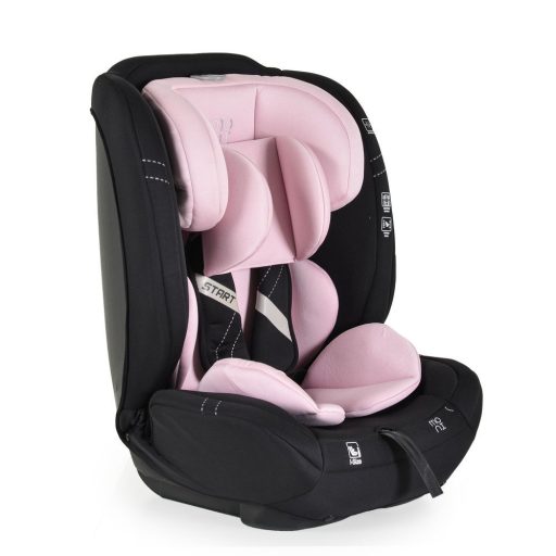 MONI Start autósülés 76-150cm i-size, ajándék takaróval pink