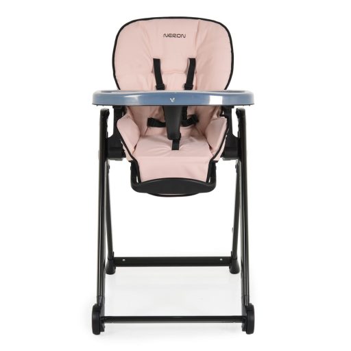 MONI Neron etetőszék multifunkciós, fekete vázzal pink