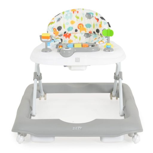 MONI Zizzy bébikomp zenélős, 3 szint emelhető szürke