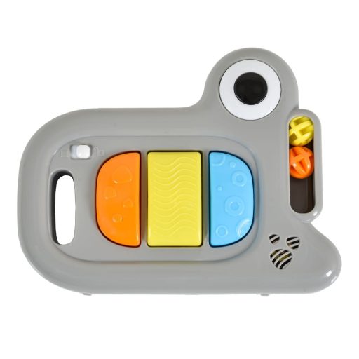 MONI Zizzy bébikomp zenélős, 3 szint emelhető szürke