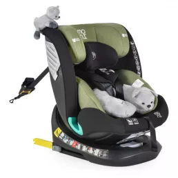   CANGAROO Serengeti i-size autós ülés 40-150cm 360fokban forgatható zöld