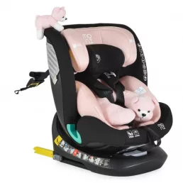   CANGAROO Serengeti i-size autós ülés 40-150cm 360fokban forgatható pink