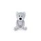 Bali bazoo 82004 ölelhető plüss teddy bear v.szürke