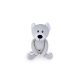Bali bazoo 82004 ölelhető plüss teddy bear v.szürke