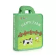 MONI Montessori foglalkoztató könyv textilből happy farm