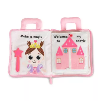 MONI Montessori foglalkoztató könyv princess kastély