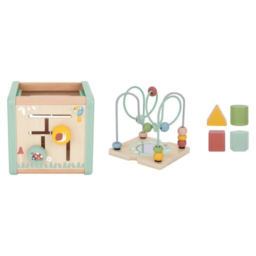 Tooky Toys Tooky kocka activity play cube pasztel
