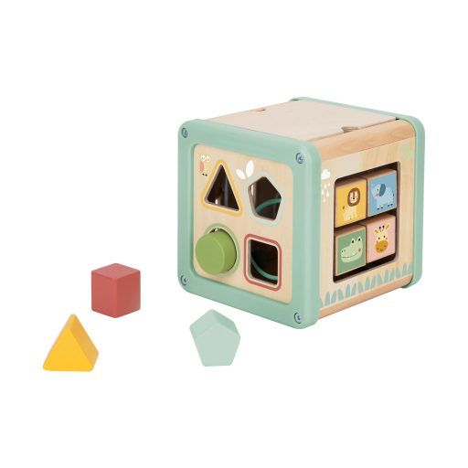 Tooky Toys Tooky kocka activity play cube pasztel