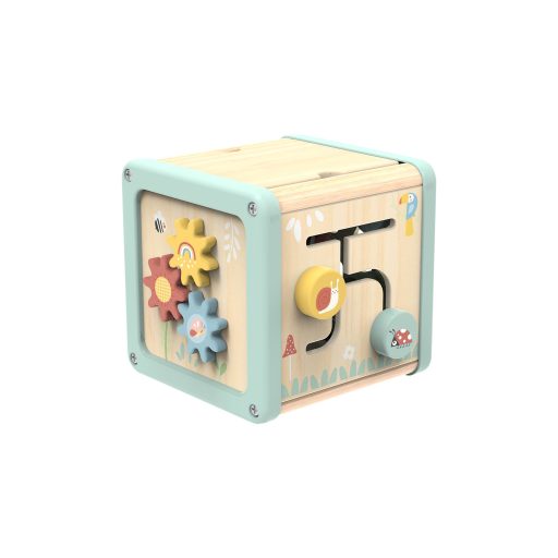 Tooky Toys Tooky kocka activity play cube pasztel