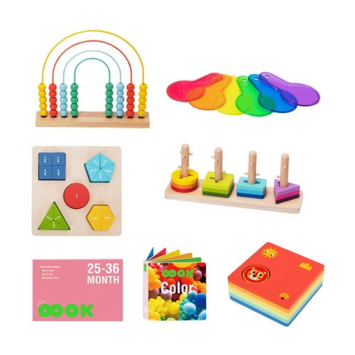 Tooky toy montessori oktató box tk754