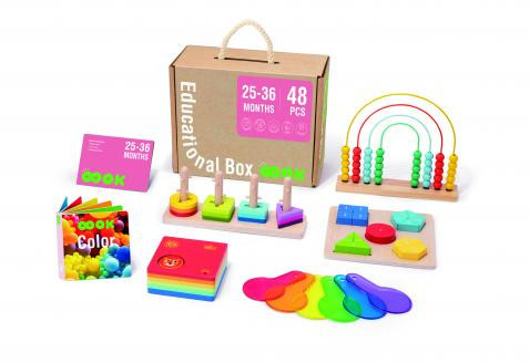 TOOKY TOY Tooky montessori oktató box 25-36 hónapos tk755