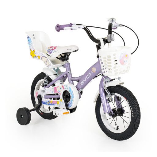 Byox princess gyerek kerékpár lány 12es méret viola