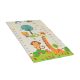 Moni toys xpe összecsukható matrac 120*180cm zsiráf/majom jungle