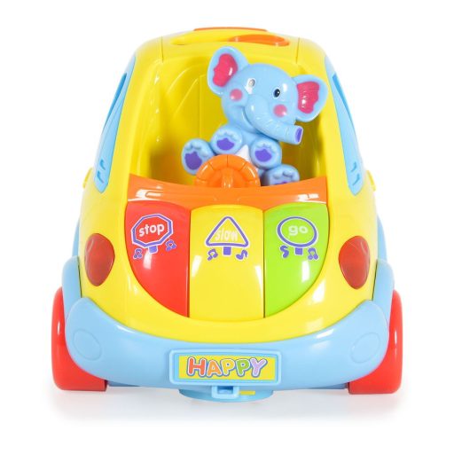 Hola formabedobó busz sárga