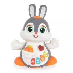 Hola táncoló nyuszi activity játék gombokkal, műanyag