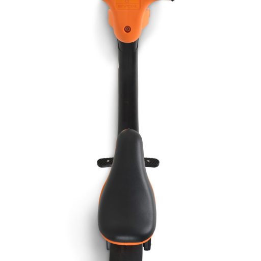 BYOX Next step 12es futóbicikli, sárvédővel, fújható gumi, lábtartó, 50kgig fekete/narancs