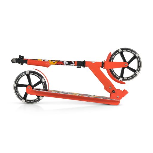 BYOX Monster roller 2 nagy kerekű, acélváz, 100 kg, 84-97cm-ig állítható piros