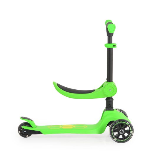 BYOX Lamborghini 2in1 ráülős roller zöld