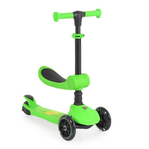 BYOX Lamborghini 2in1 ráülős roller zöld