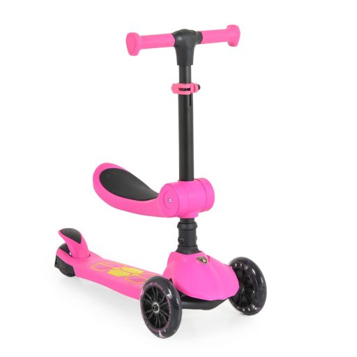 BYOX Lamborghini 2in1 ráülős roller pink